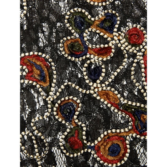 ✨nwt!✨zara black lace floral top - Picture 8 of 15